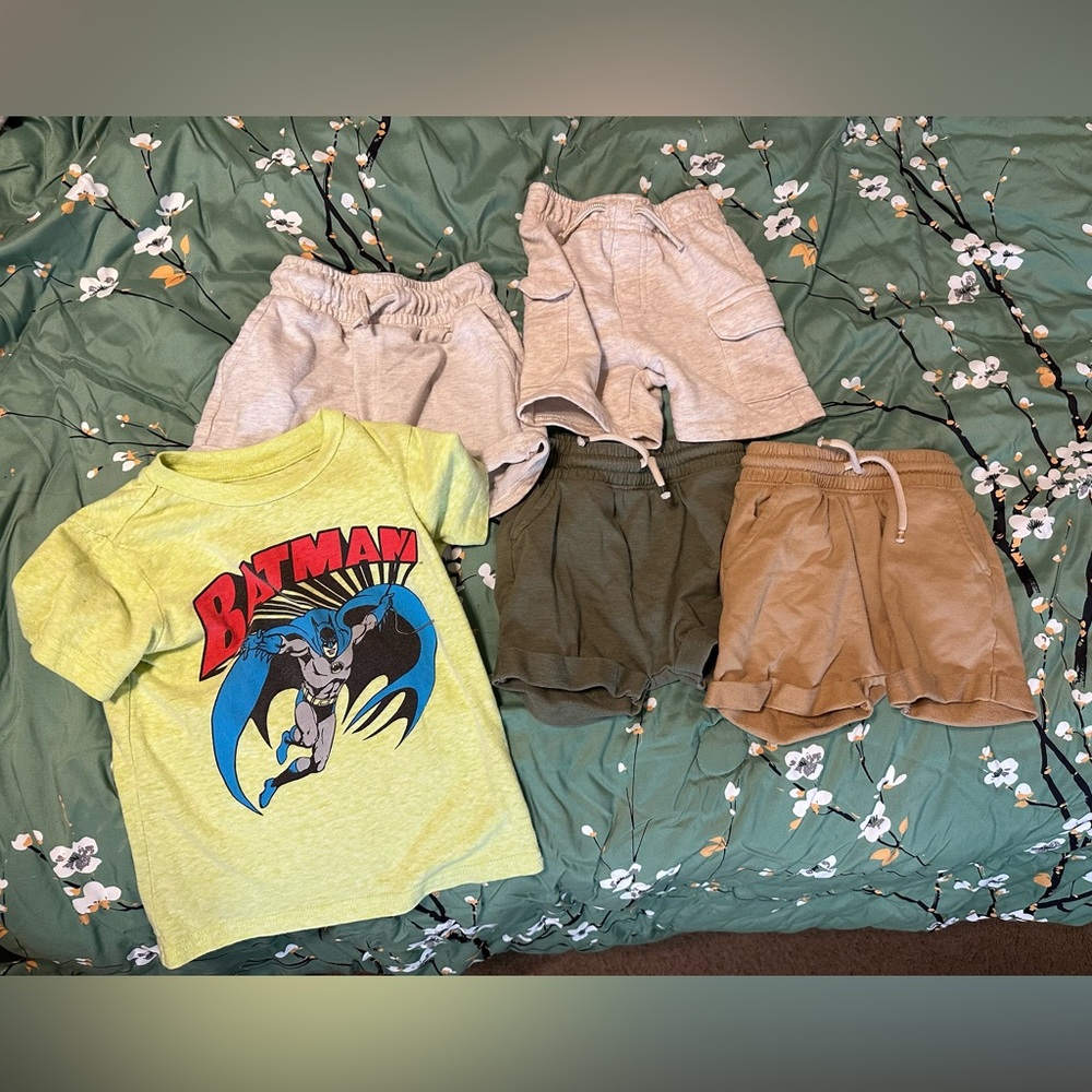 Toddler shirt + shorts bundle